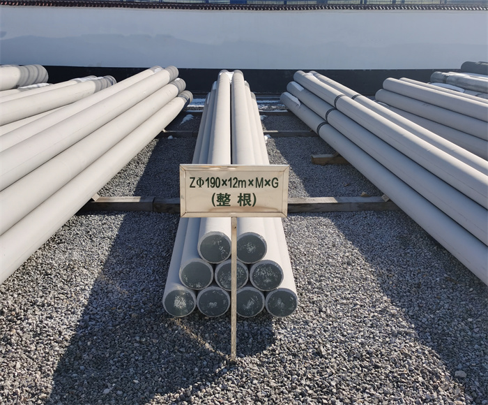 东宁190×12米钢筋混凝土水泥电线杆
